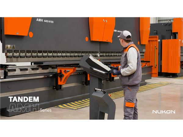 AMH TANDEM NUKON prasa krawędziowa operator