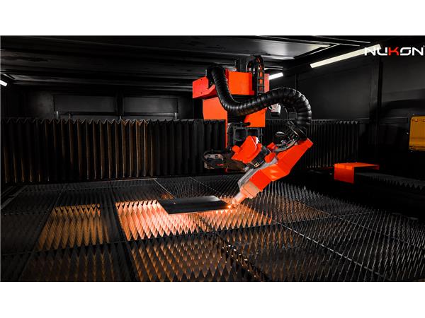 NUKON laser fiber CROSS BEVEL wycinanie blachy Solution Trade 