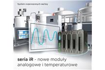 Moduły we/wy analogowe i temperaturowe Weintek serii iR