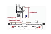 Centrum obróbcze CNC ze stałym blatem 300 mm. oś Z