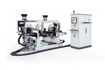 Dwustronna maszyna CNC do wiercenia, klejenia i wkładania kołków Flexline 800