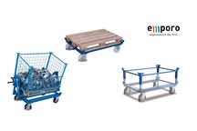 Platformy transportowe w logistyce wewnętrznej: jak dobrać nośność, wymiary i kółka do zastosowania