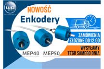 Enkodery inkrementalne magnetyczne MEP40 i MEP50