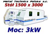 NOWY!!! LASER WYCINARKA LASEROWA STÓŁ 1500 x 3000