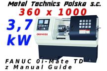 TOKARKA CNC TOKARKA NUMERYCZNA DUZY WYBÓR - Metal Technics Polska