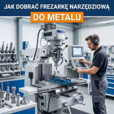 Jak dobrać frezarkę narzędziową do metalu? Kompletny poradnik dla kupującego